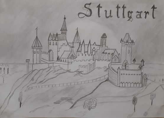 Wyróżnienie w konkursie "Z niemieckim w drogę" - Goethe Institut grafika