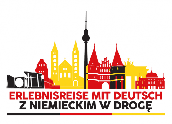 Wyróżnienie w konkursie "Z niemieckim w drogę" - Goethe Institut grafika