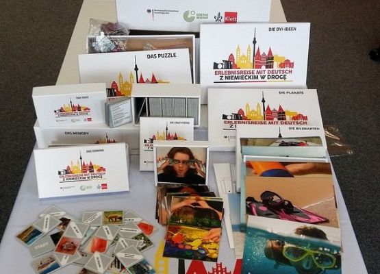 Wyróżnienie w konkursie "Z niemieckim w drogę" - Goethe Institut grafika