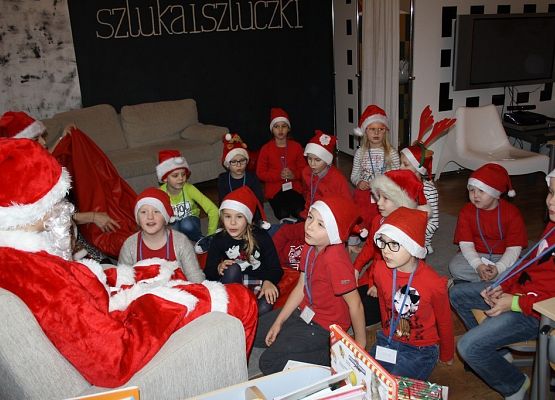 Wizyta świętego Mikołaja grafika