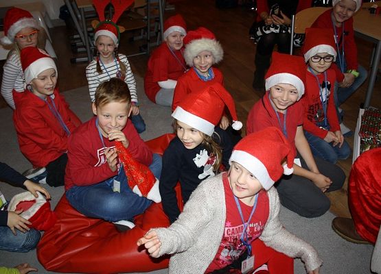 Wizyta świętego Mikołaja grafika