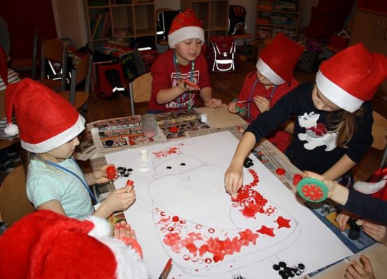 Wizyta świętego Mikołaja grafika