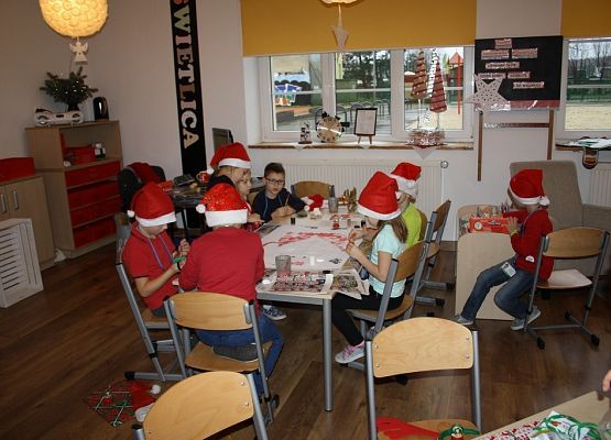 Wizyta świętego Mikołaja grafika