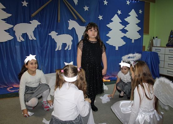 Jasełka w naszej szkole grafika