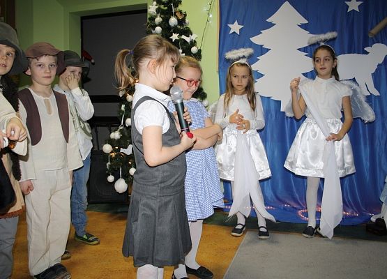 Jasełka w naszej szkole grafika