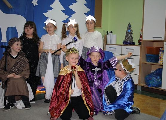 Jasełka w naszej szkole grafika