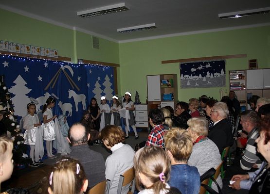 Jasełka w naszej szkole grafika