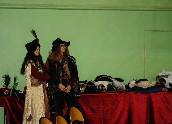 Pełna uroku ,,Żywa lekcja historii” grafika