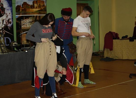 Pełna uroku ,,Żywa lekcja historii” grafika