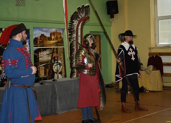 Pełna uroku ,,Żywa lekcja historii” grafika