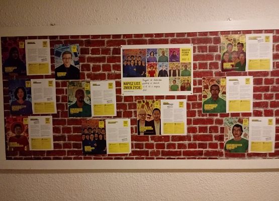 Maraton Pisania listów z Amnesty International grafika