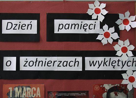 Pamiętamy o żołnierzach wyklętych grafika