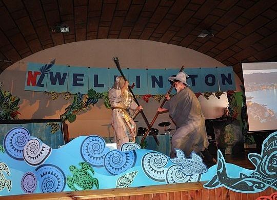 Klasa IIIb na Dniach Kultury Angielskiej grafika