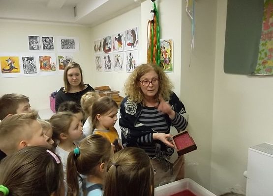 Warsztaty w lęborskim Muzeum grafika