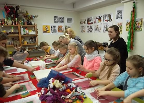 Warsztaty w lęborskim Muzeum grafika