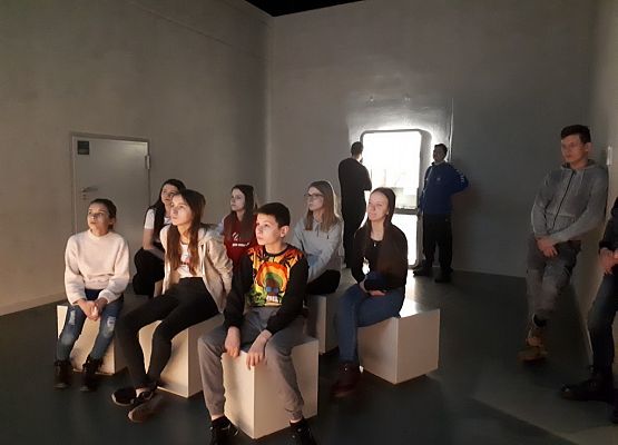 Klasa VIIa i IId w Muzeum II Wojny Światowej grafika