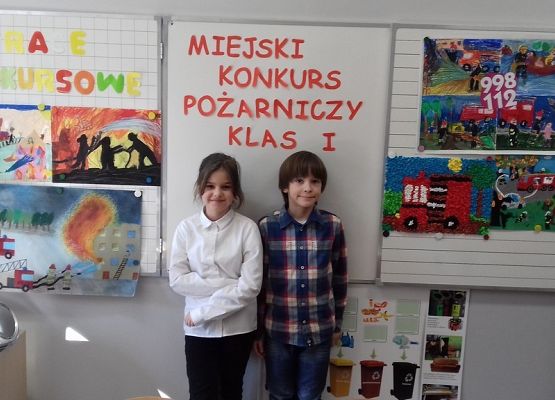 Sukces pierwszaków w konkursie wiedzowym grafika