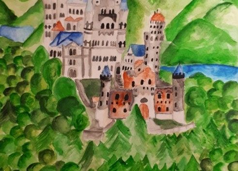 IV Wojewódzki Konkurs Językowo – Plastyczny (Język niemiecki) grafika