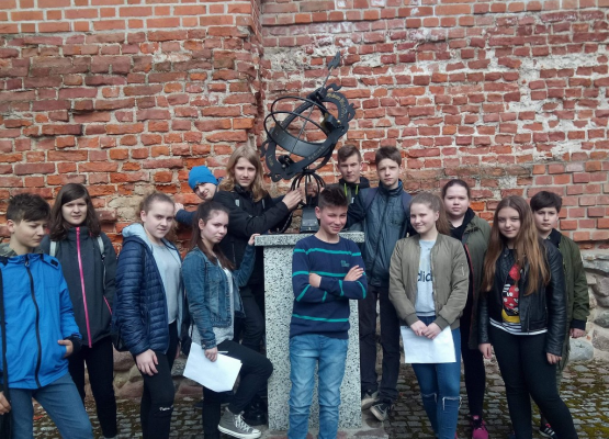 „Śladami średniowiecza w Lęborku” grafika