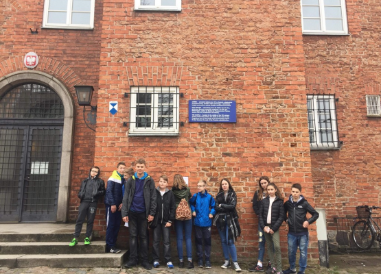 „Śladami średniowiecza w Lęborku” grafika