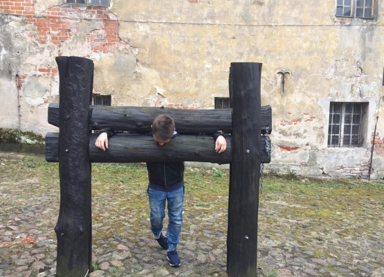 „Śladami średniowiecza w Lęborku” grafika