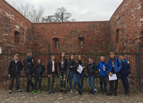 „Śladami średniowiecza w Lęborku” grafika