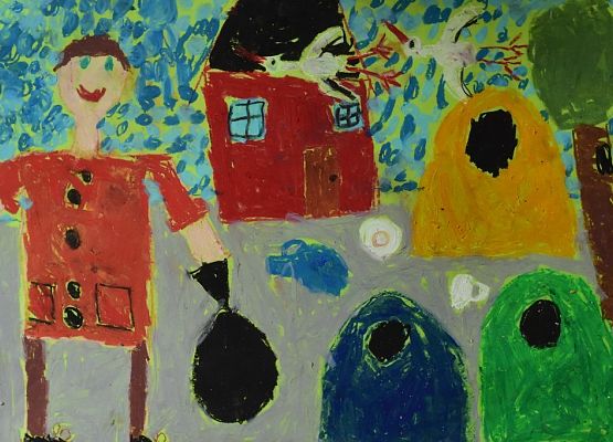 Pierwszoklasiści nagrodzeni w konkursie grafika