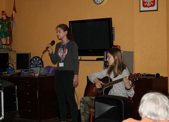 Wiosenne spotkanie grafika