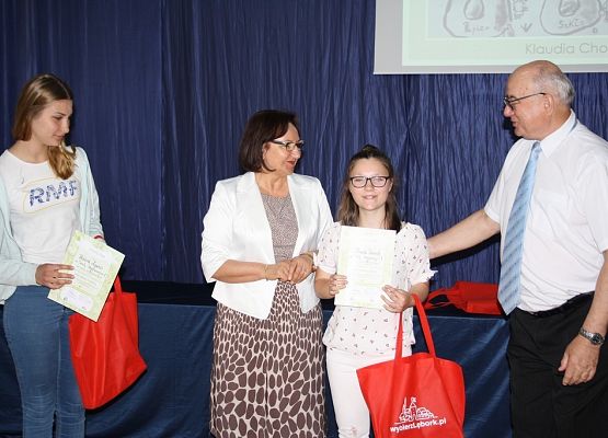 Uczniowie nagrodzeni w konkursie grafika