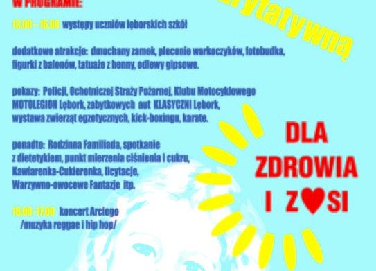 "Dla zdrowia Zosi" - piknik rodzinny grafika