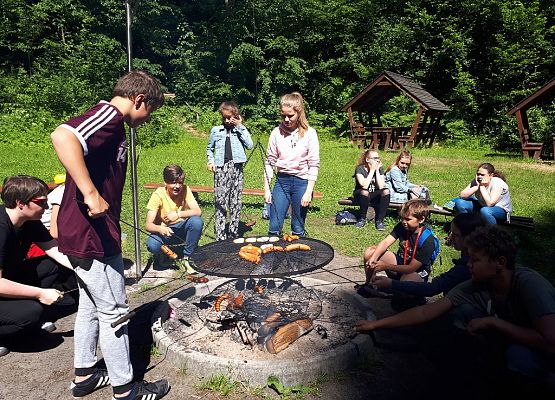 Wycieczkowy tydzień klasy VIIa grafika