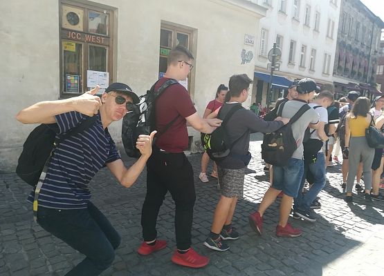 Czas na ostatnią wspólną przygodę - klasa IIIb w Krakowie grafika