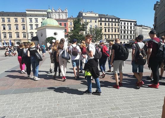 Czas na ostatnią wspólną przygodę - klasa IIIb w Krakowie grafika