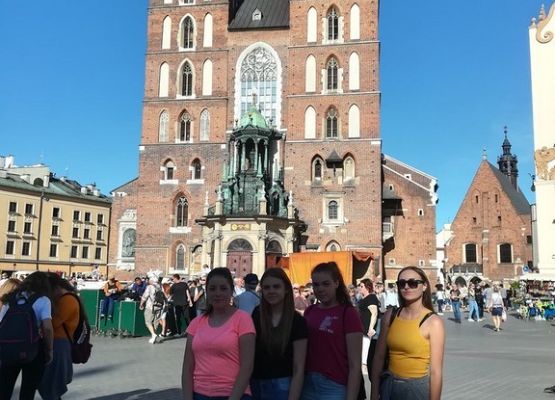 Czas na ostatnią wspólną przygodę - klasa IIIb w Krakowie grafika