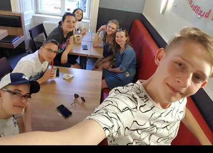 Czas na ostatnią wspólną przygodę - klasa IIIb w Krakowie grafika