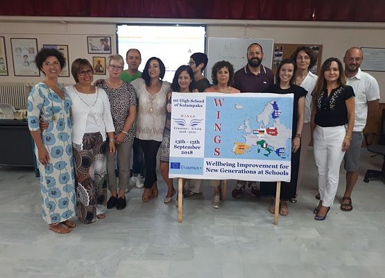 Erasmus+ w Grecji grafika