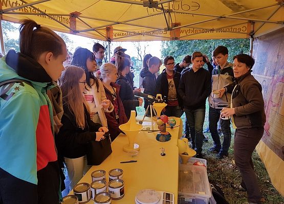 Piknik naukowy w I Liceum Ogólnokształcącym grafika