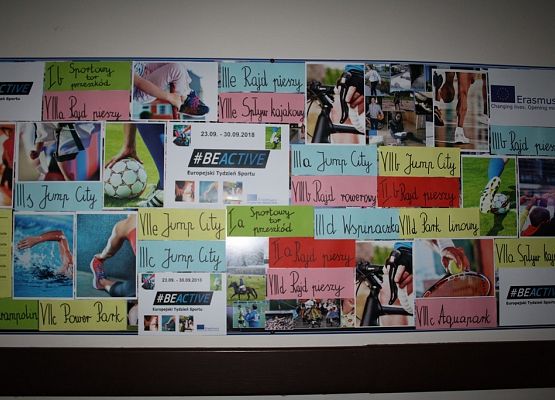 Sportowy tydzień grafika