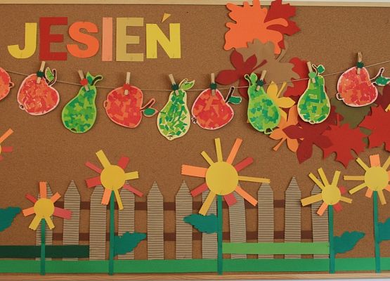 Jesienią w szkolnej świetlicy grafika