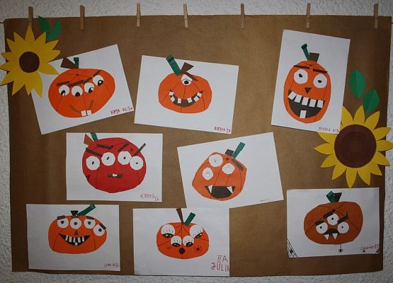 Jesienią w szkolnej świetlicy grafika