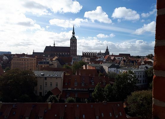 Polsko-niemiecka wymiana w Stralsundzie grafika