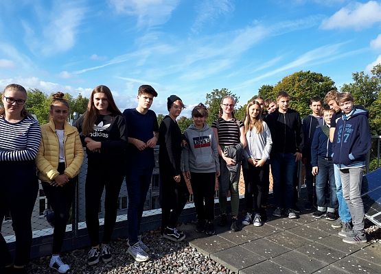 Polsko-niemiecka wymiana w Stralsundzie grafika