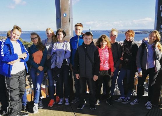 Polsko-niemiecka wymiana w Stralsundzie grafika