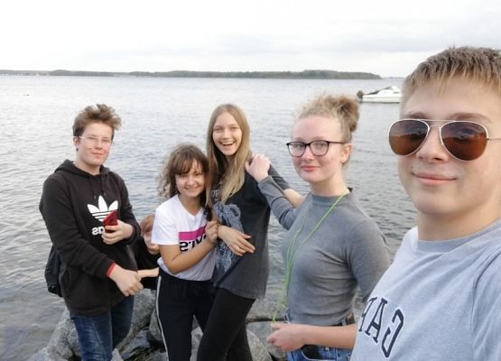 Polsko-niemiecka wymiana w Stralsundzie grafika