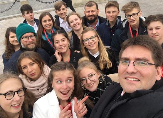 Wizyta w Pałacu Prezydenckim grafika