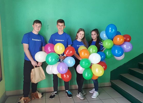 Międzynarodowe spotkanie Erasmus+ w Szkole Podstawowej nr 1 grafika