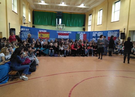 Międzynarodowe spotkanie Erasmus+ w Szkole Podstawowej nr 1 grafika