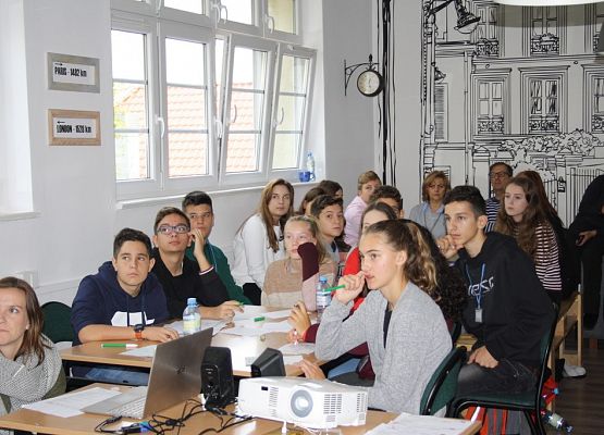 Międzynarodowe spotkanie Erasmus+ w Szkole Podstawowej nr 1 grafika