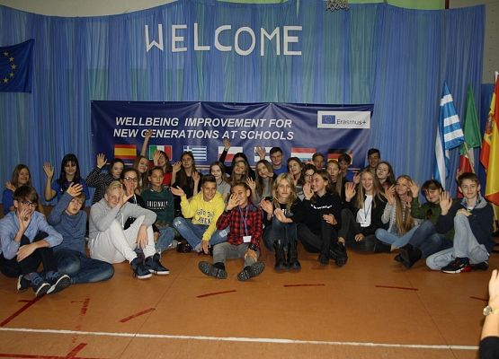 Międzynarodowe spotkanie Erasmus+ w Szkole Podstawowej nr 1 grafika