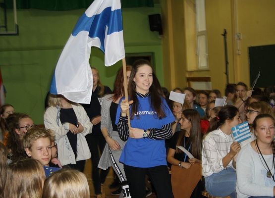 Międzynarodowe spotkanie Erasmus+ w Szkole Podstawowej nr 1 grafika